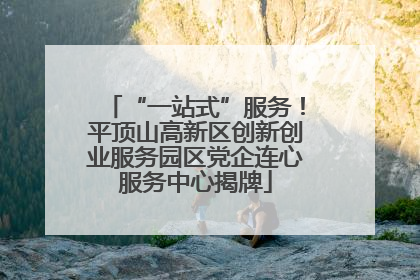 “一站式”服务！平顶山高新区创新创业服务园区党企连心服务中心揭牌