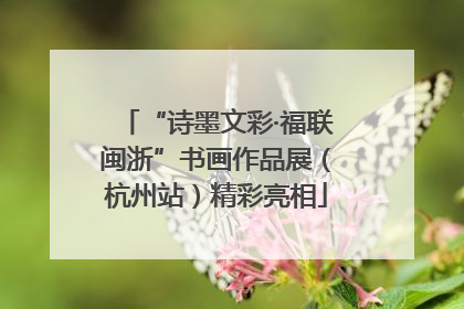 “诗墨文彩·福联闽浙”书画作品展（杭州站）精彩亮相
