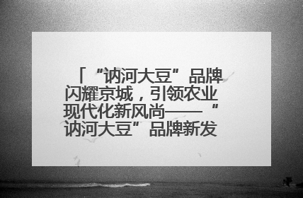 “讷河大豆”品牌闪耀京城，引领农业现代化新风尚——“讷河大豆”品牌新发地推介会圆满落幕