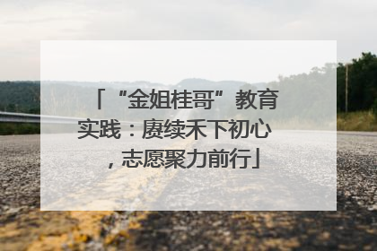 “金姐桂哥”教育实践：赓续禾下初心，志愿聚力前行