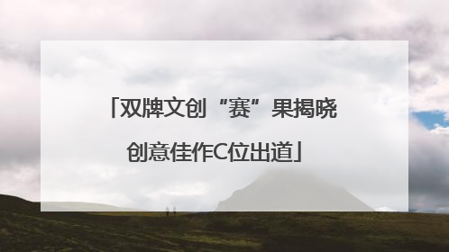 双牌文创“赛”果揭晓 创意佳作C位出道