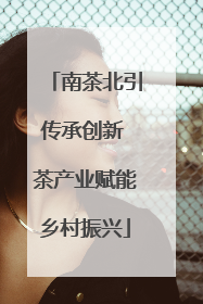 南茶北引传承创新 茶产业赋能乡村振兴