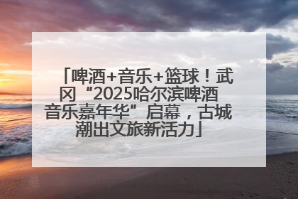 啤酒+音乐+篮球！武冈“2025哈尔滨啤酒音乐嘉年华”启幕，古城潮出文旅新活力