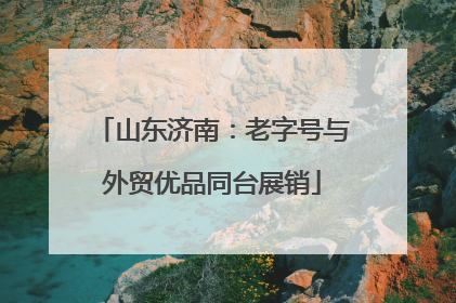 山东济南：老字号与外贸优品同台展销