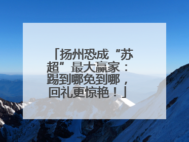 扬州恐成“苏超”最大赢家：踢到哪免到哪，回礼更惊艳！