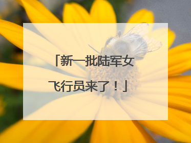 新一批陆军女飞行员来了！