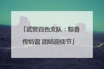 武警百色支队：粽香传情谊 团结迎佳节