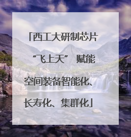 西工大研制芯片“飞上天” 赋能空间装备智能化、长寿化、集群化