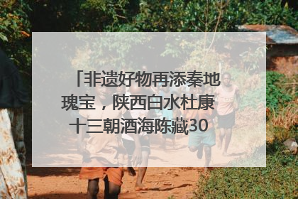 非遗好物再添秦地瑰宝，陕西白水杜康十三朝酒海陈藏30年别具一格