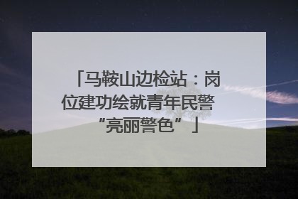 马鞍山边检站：岗位建功绘就青年民警“亮丽警色”